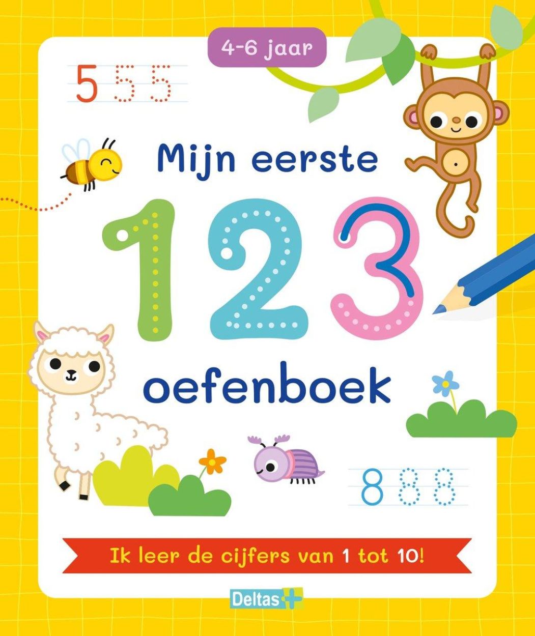 Deltas Uitgeverij Mijn eerste 123 Oefenboek (0620305) - SPADT - speelgoed met advies