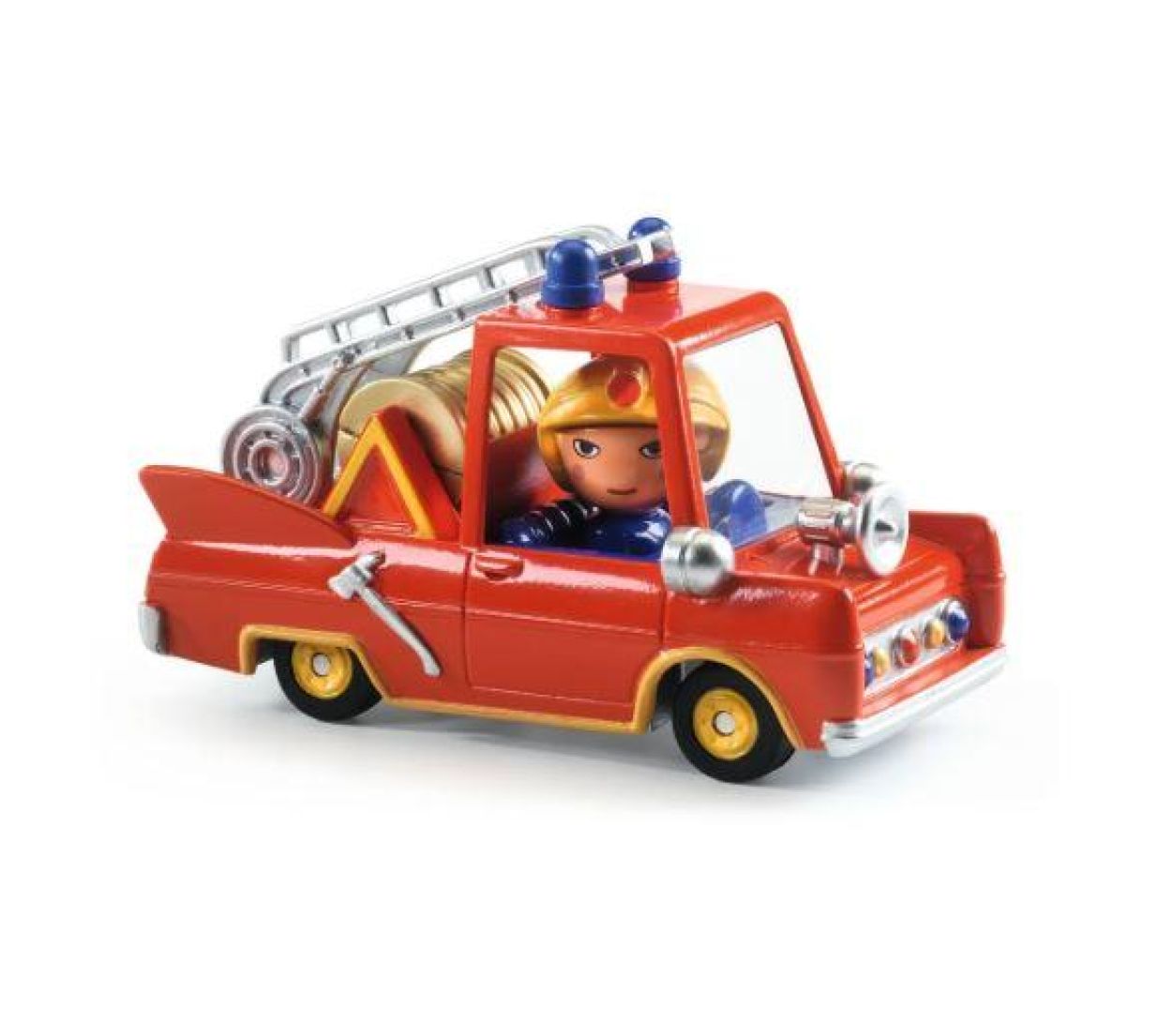 Djeco Crazy Motors 'Little Fire Truck' (dj05459) - SPADT - speelgoed met advies