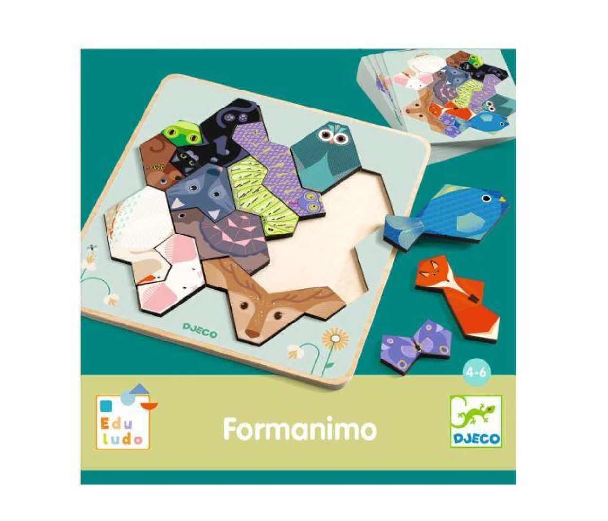 Djeco Eduludo 'Formanimo' (DJ08226) - SPADT - speelgoed met advies