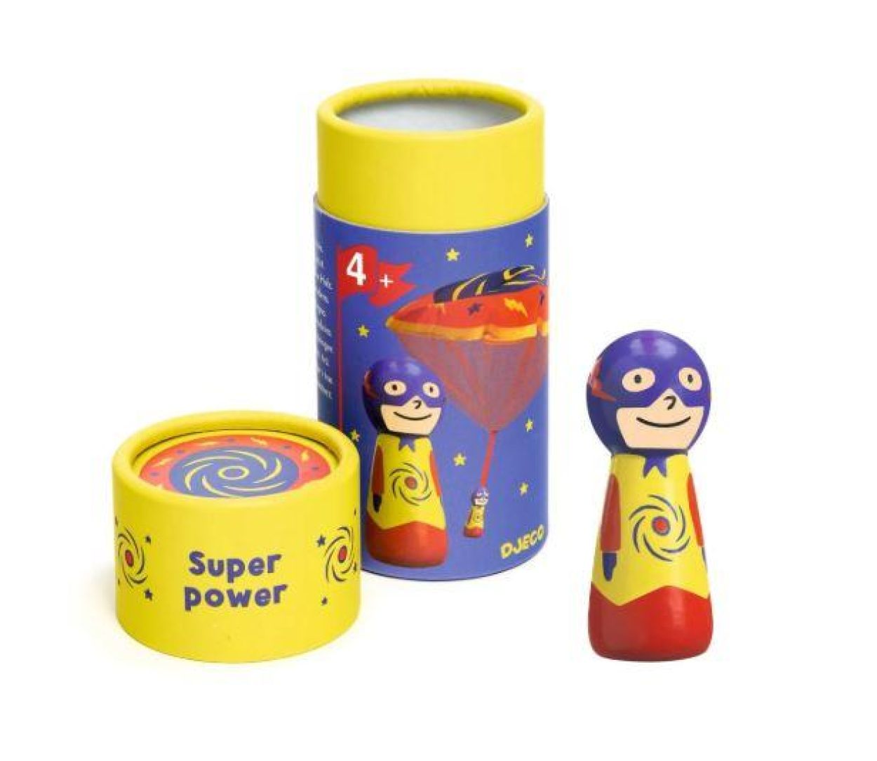 Djeco Parachutist Flying Hero (Dj00151) - SPADT - speelgoed met advies