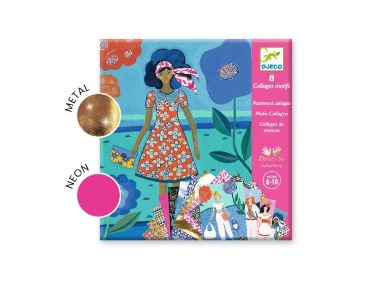 Djeco Patronencollages Wax Trend (dj09307) - SPADT - speelgoed met advies