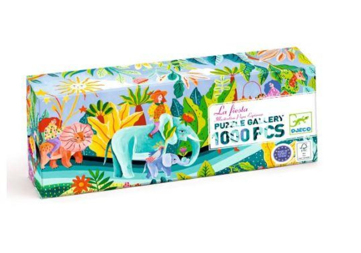 Djeco Puzzel 'La Fiesta' (1000) (dj07693) - SPADT - speelgoed met advies