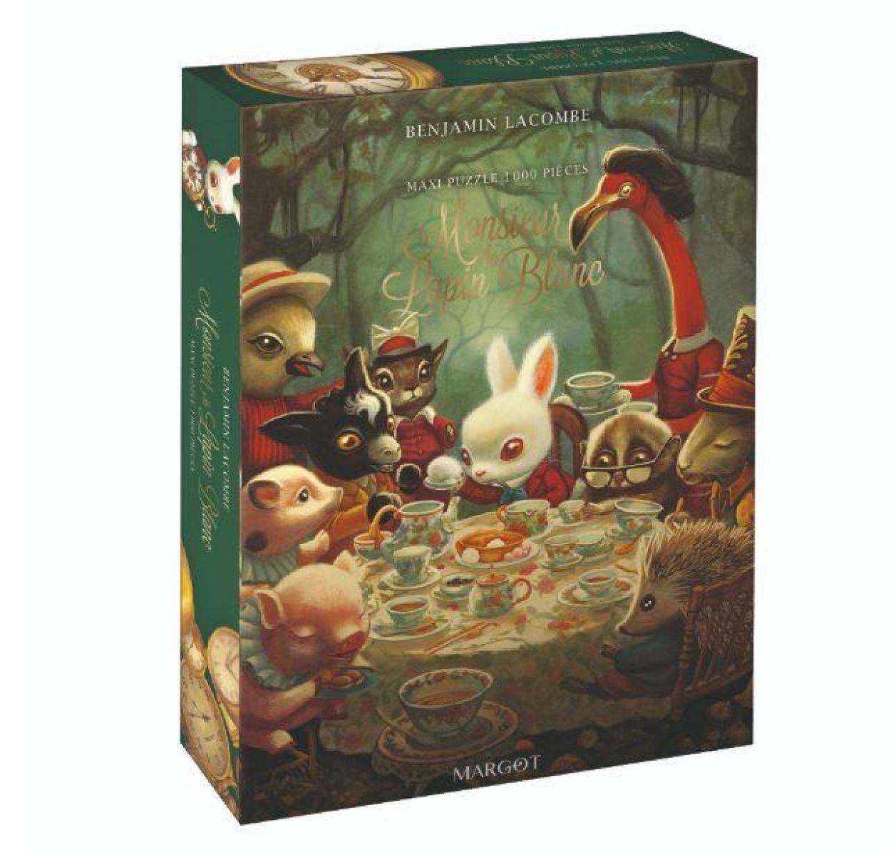 Moulin Roty Puzzel Maxi Monsieur Le Lapin Blanc (894737) - SPADT - speelgoed met advies