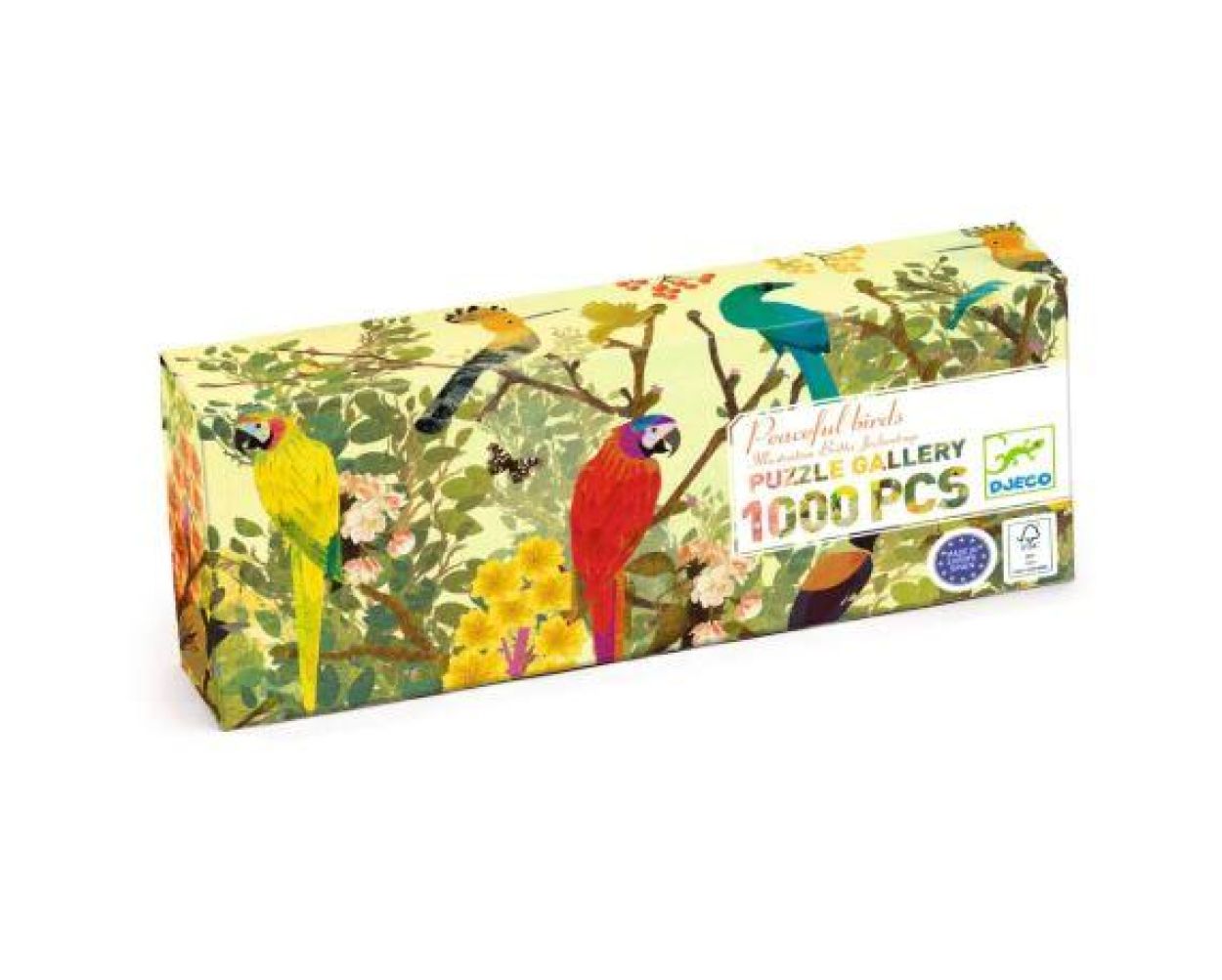 Djeco Puzzel 'Peaceful Birds' (1000) (dj07687) - SPADT - speelgoed met advies