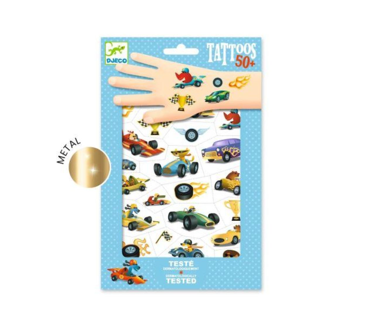 Djeco Tattoos Speedsters (dj09916) - SPADT - speelgoed met advies