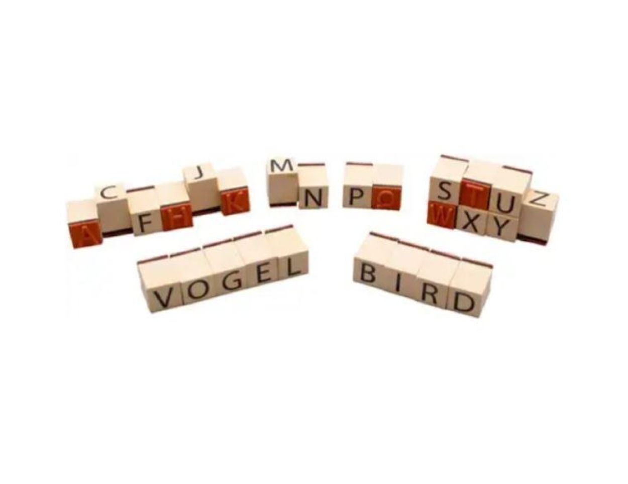 Eduplay Houten stempels Alfabet (320033) - SPADT - speelgoed met advies