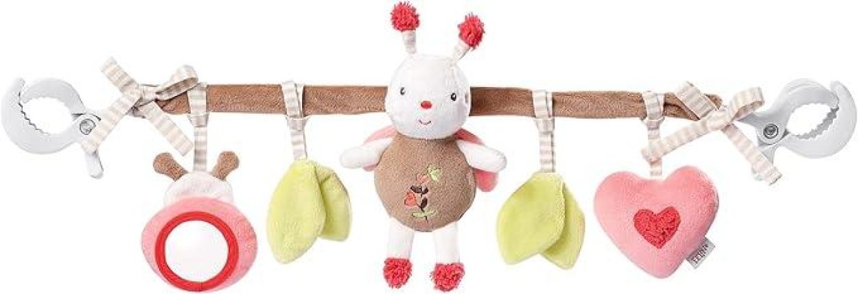 Fehn Spiraal buggy 'Bij' Garden Dreams (68429) - SPADT - speelgoed met advies