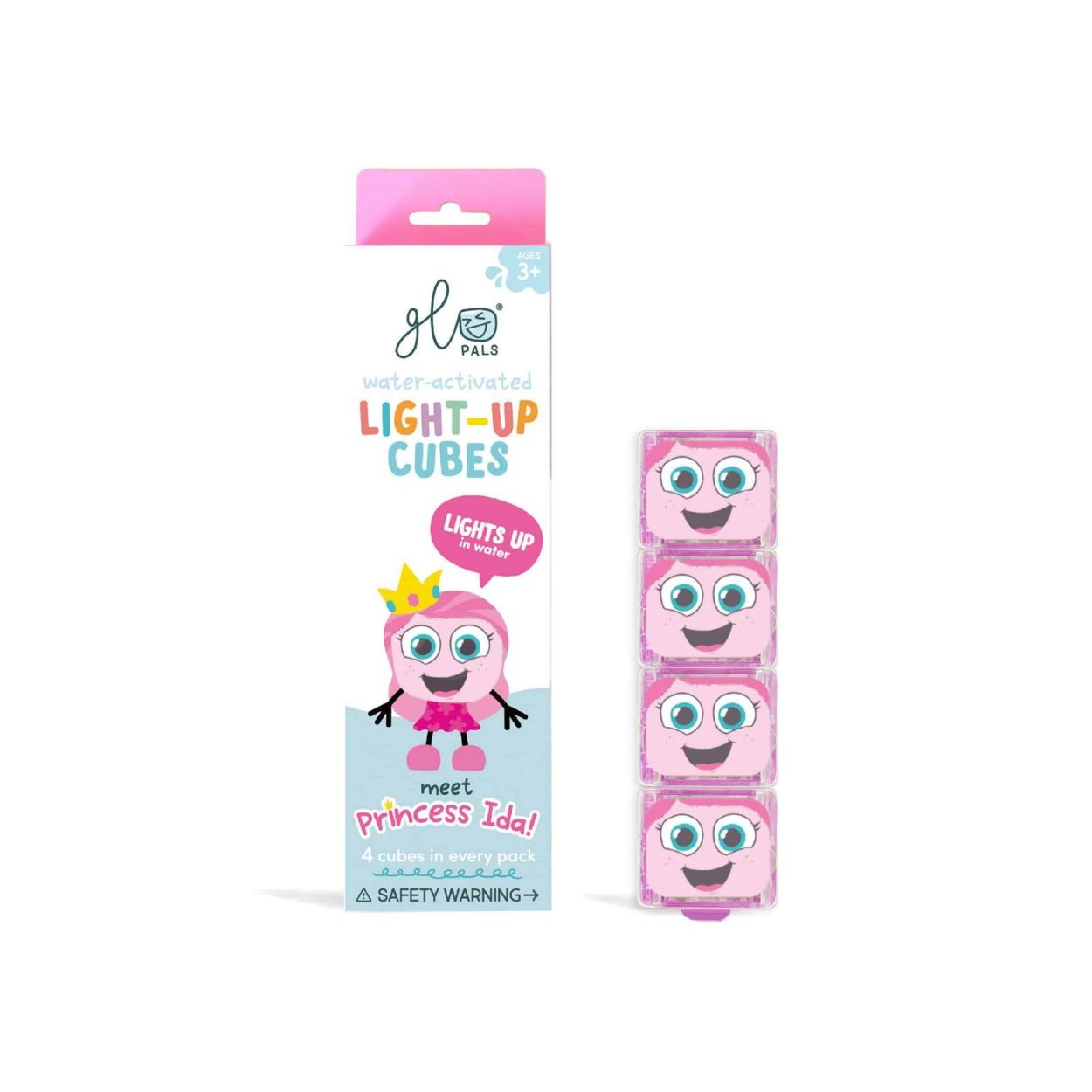 Glo Pals Glo Pals 'Ida', Light-Up Cubes' (GP4PKIDA) - SPADT - speelgoed met advies