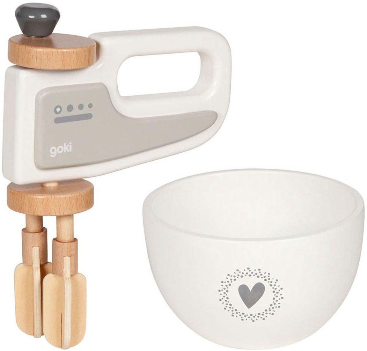 Goki Handmixer met Mengkom (8651502) - SPADT - speelgoed met advies
