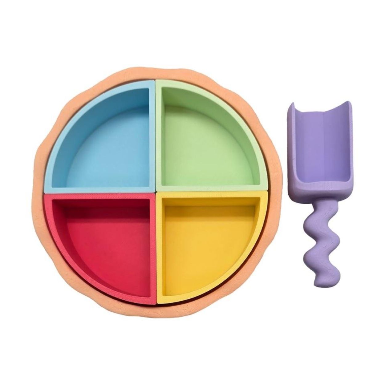 Grennn Kwartcirkel Set Pastel () - SPADT - speelgoed met advies