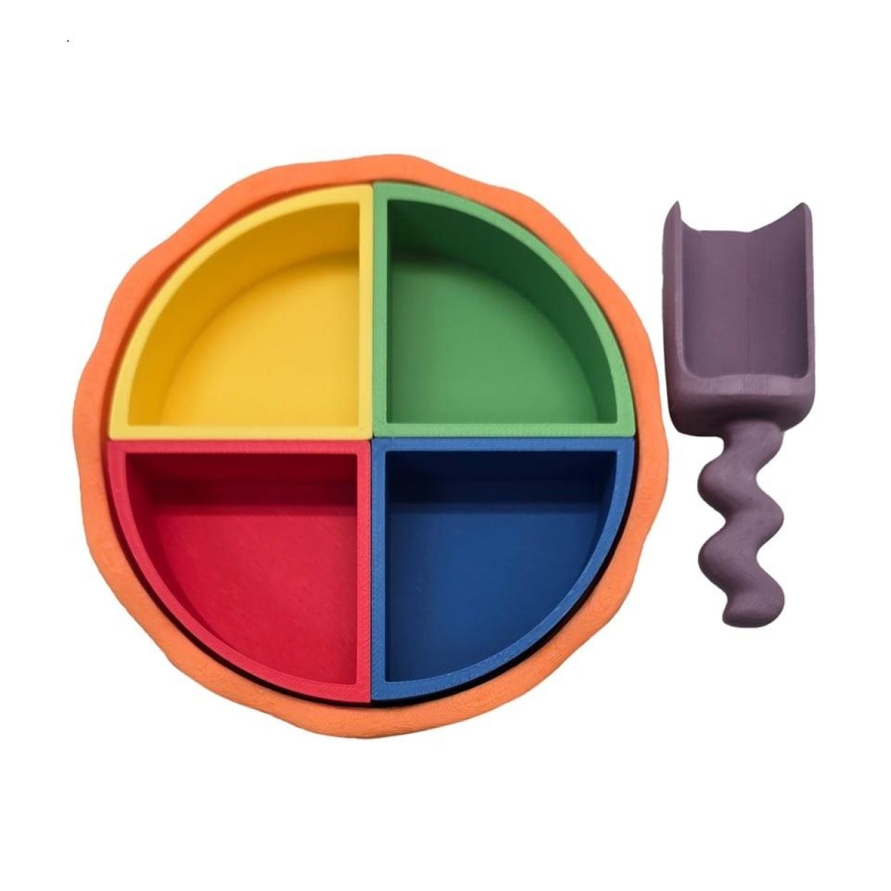 Grennn Kwartcirkel Set Regenboog () - SPADT - speelgoed met advies