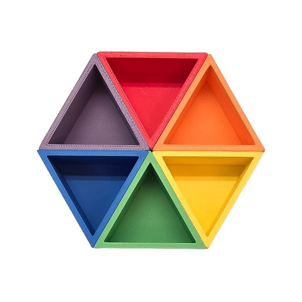 Grennn Mandigo Regenboog Driehoek () - SPADT - speelgoed met advies