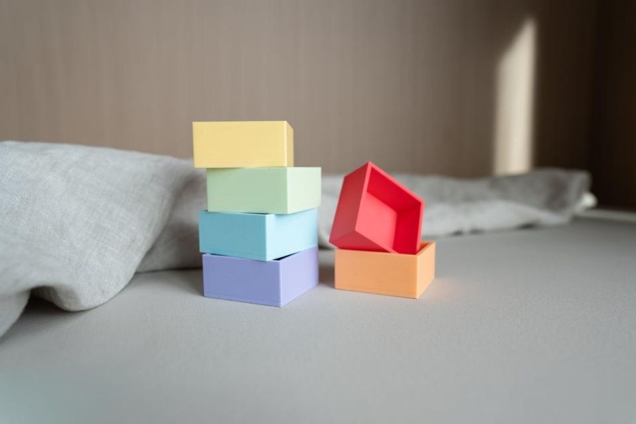 Grennn Mandigo Regenboog Pastel Vierkant () - SPADT - speelgoed met advies