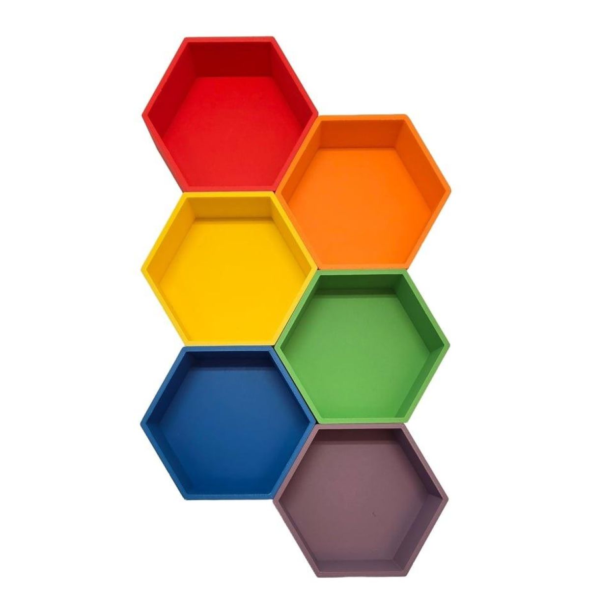 Grennn Mandigo Regenboog Zeshoekig () - SPADT - speelgoed met advies