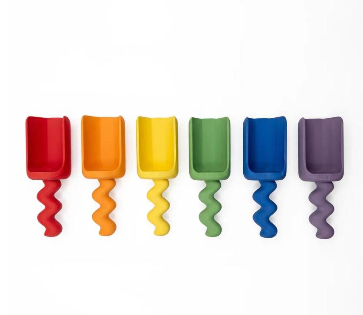 Grennn Speelschepjes XL Set Regenboog () - SPADT - speelgoed met advies