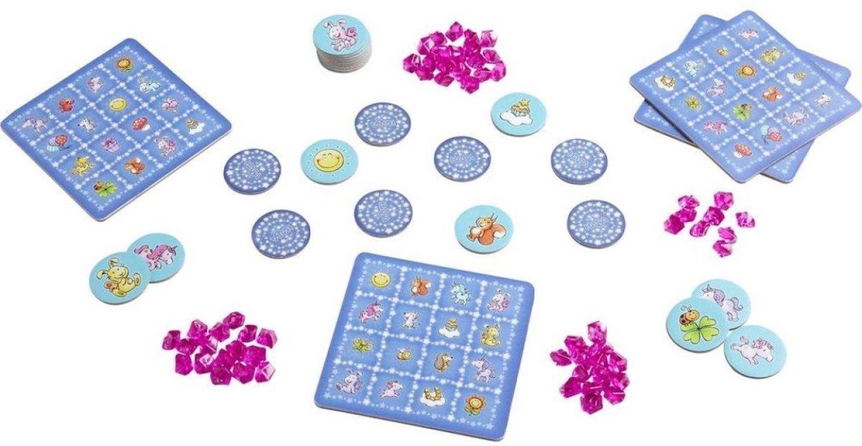 Haba Eenhoorn Flonkerglans Flonkerbingo (2012212003) - SPADT - speelgoed met advies