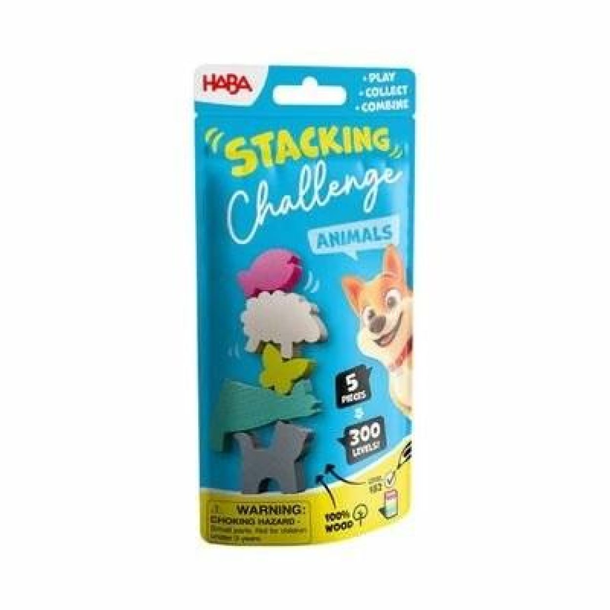 Haba Stacking Challenge Animals (2013867001) - SPADT - speelgoed met advies