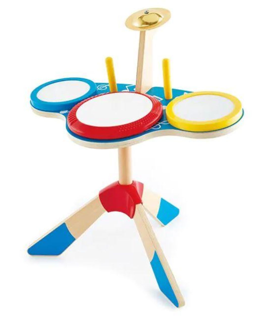 Hape Drum en Cymbalen Set (E0613) - SPADT - speelgoed met advies