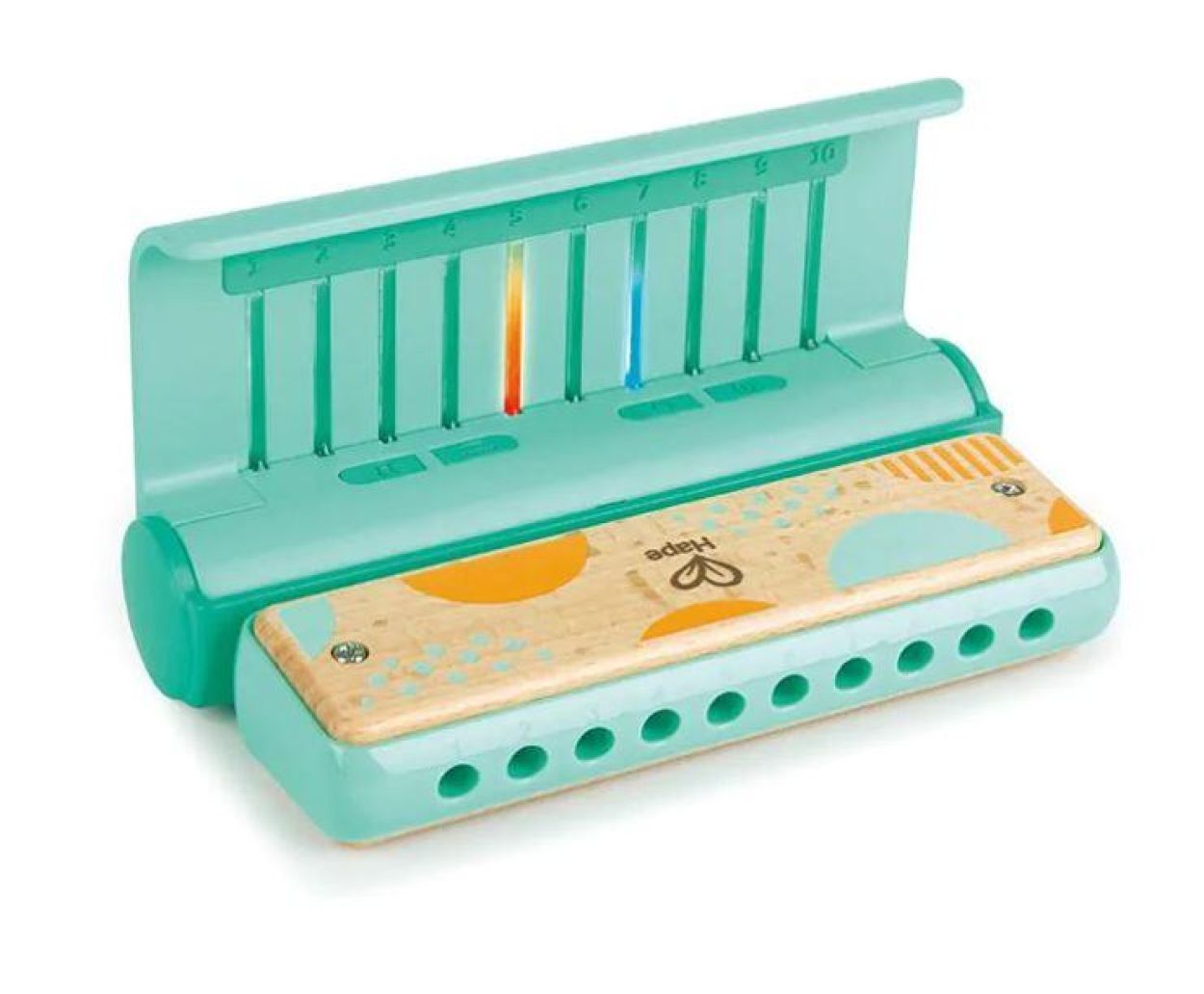 Hape Mondharmonica Leren met Licht (E0623) - SPADT - speelgoed met advies