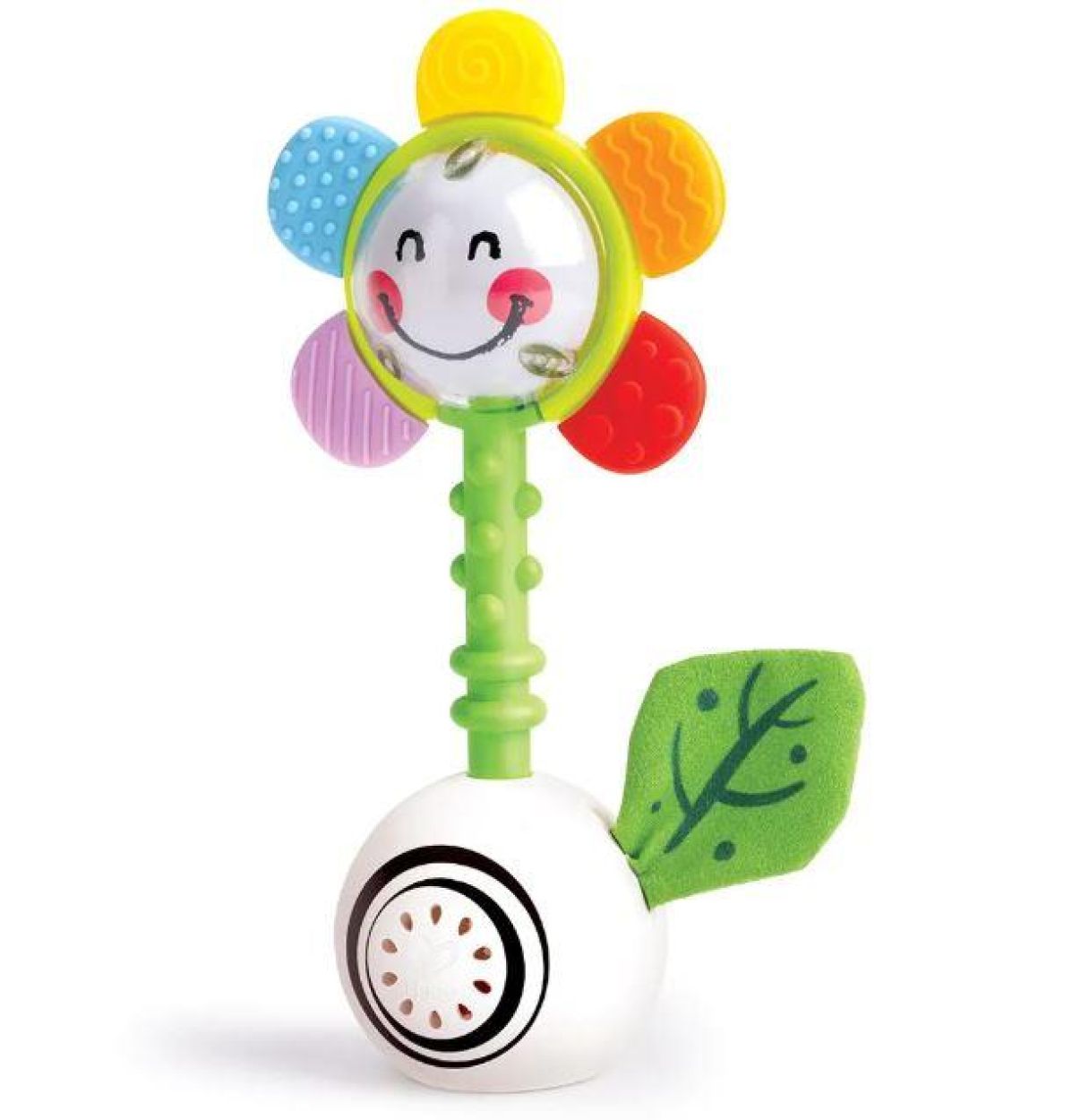 Hape Shake 'n Sparkle Flower Rattle (E0133) - SPADT - speelgoed met advies