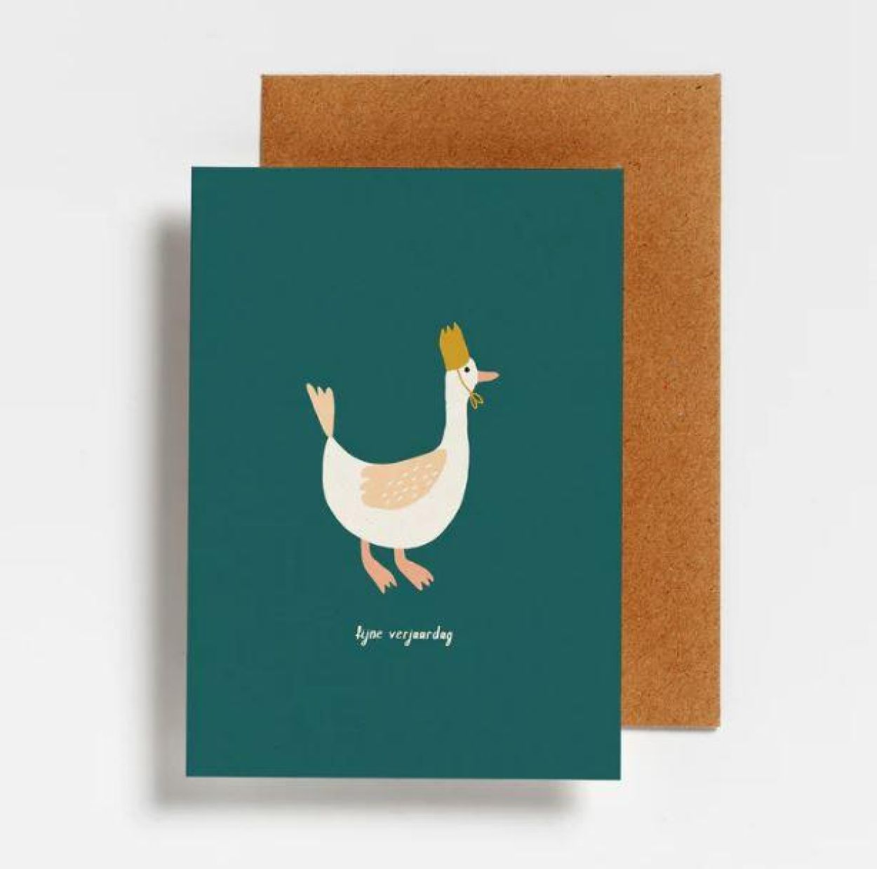 Hello August Postkaartjes Wenskaart 'Fijne Verjaardag' (2215) - SPADT - speelgoed met advies