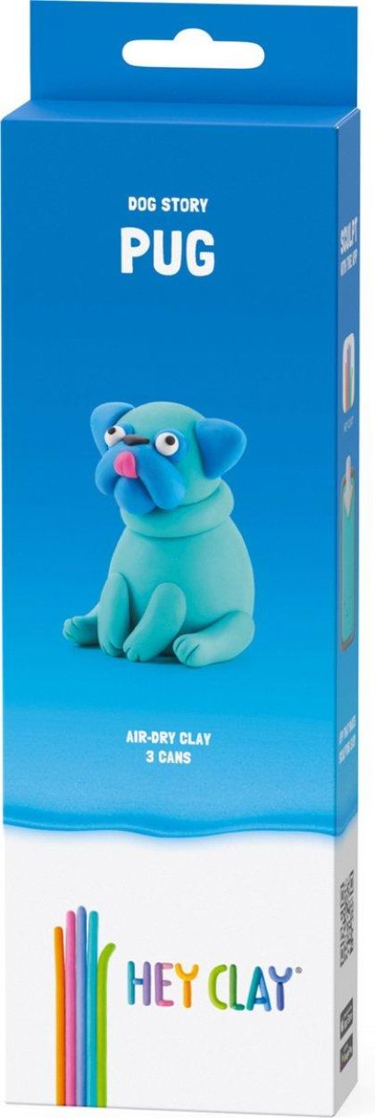 Hey Clay Mopshond (30122) - SPADT - speelgoed met advies