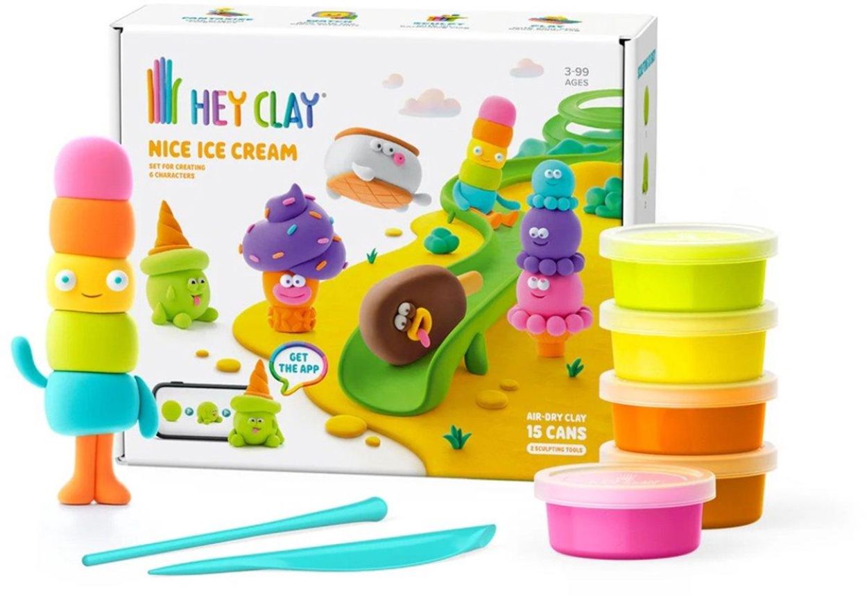 Hey Clay Nice Ice Cream (15029) - SPADT - speelgoed met advies
