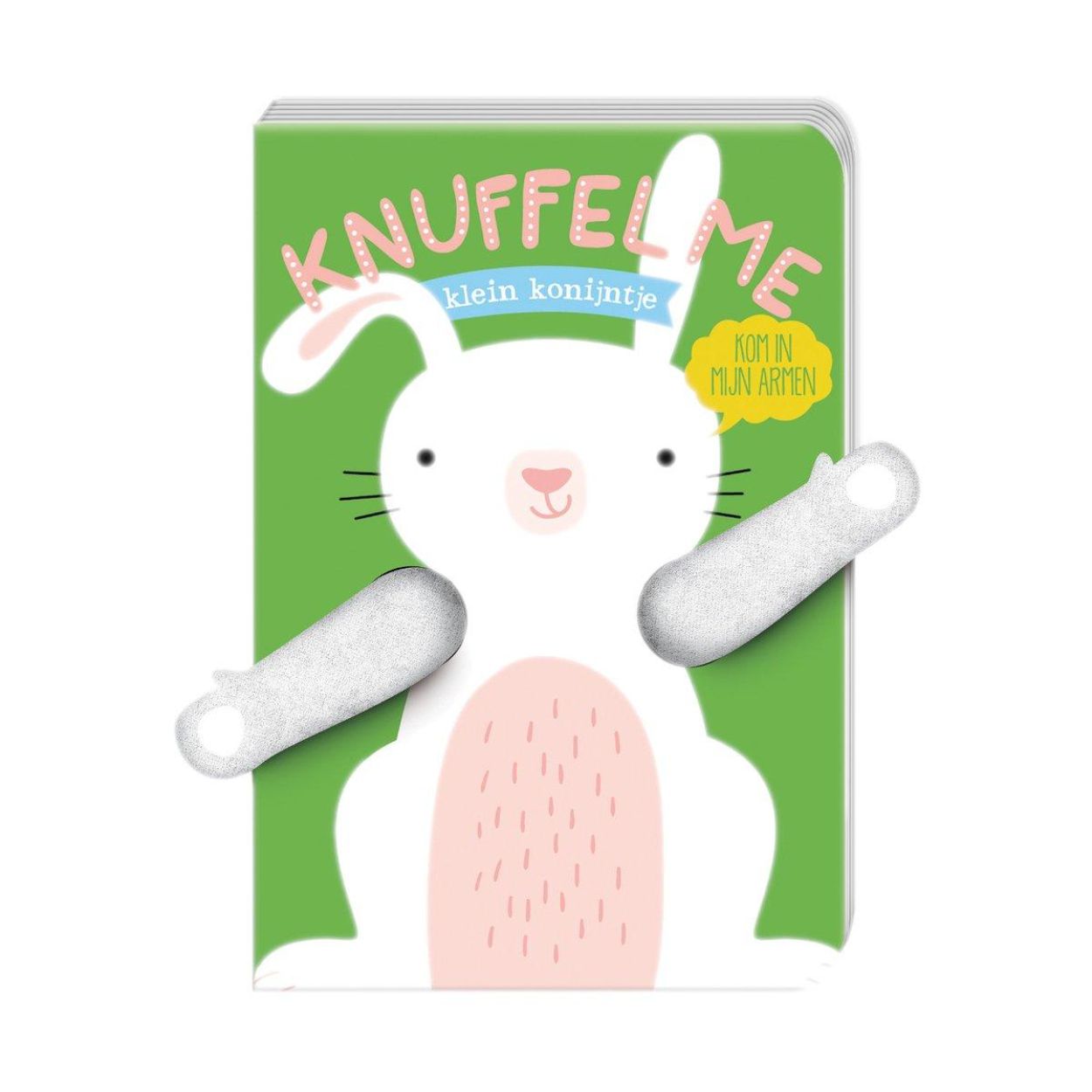Image Books Boekje 'Knuffel me, klein Konijntje' (OC927655) - SPADT - speelgoed met advies