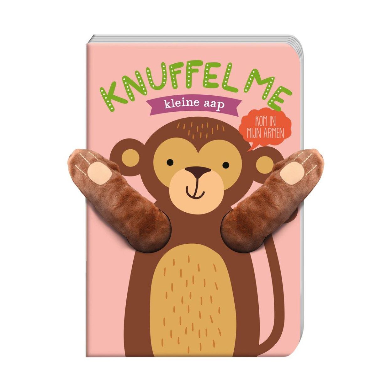 Image Books Boekje 'Knuffel me, kleine Aap' (OC927655) - SPADT - speelgoed met advies