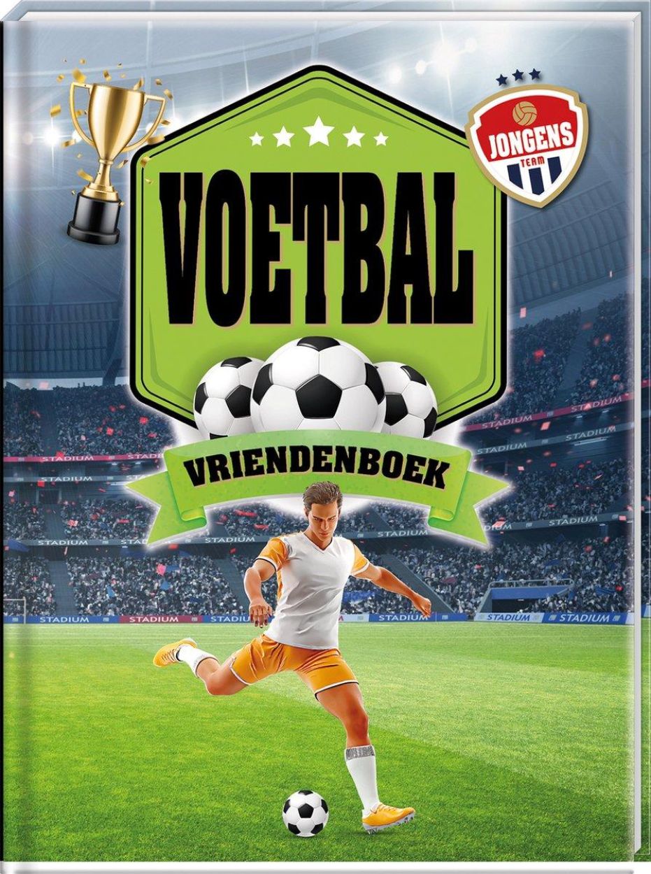 Image Books Vriendenboek 'Voetbaljongens' (5722) - SPADT - speelgoed met advies