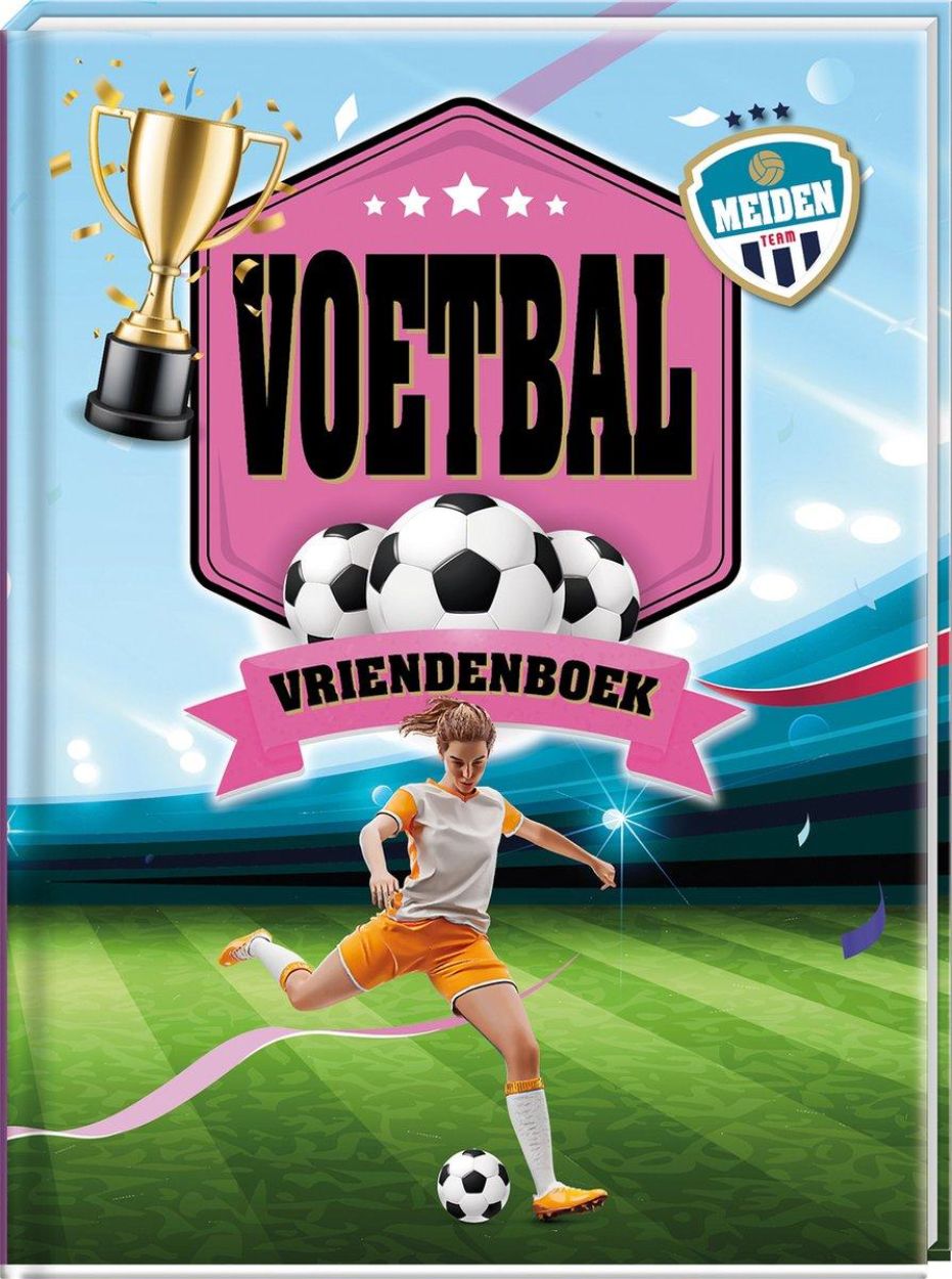 Image Books Vriendenboek 'Voetbalmeiden' (5722) - SPADT - speelgoed met advies