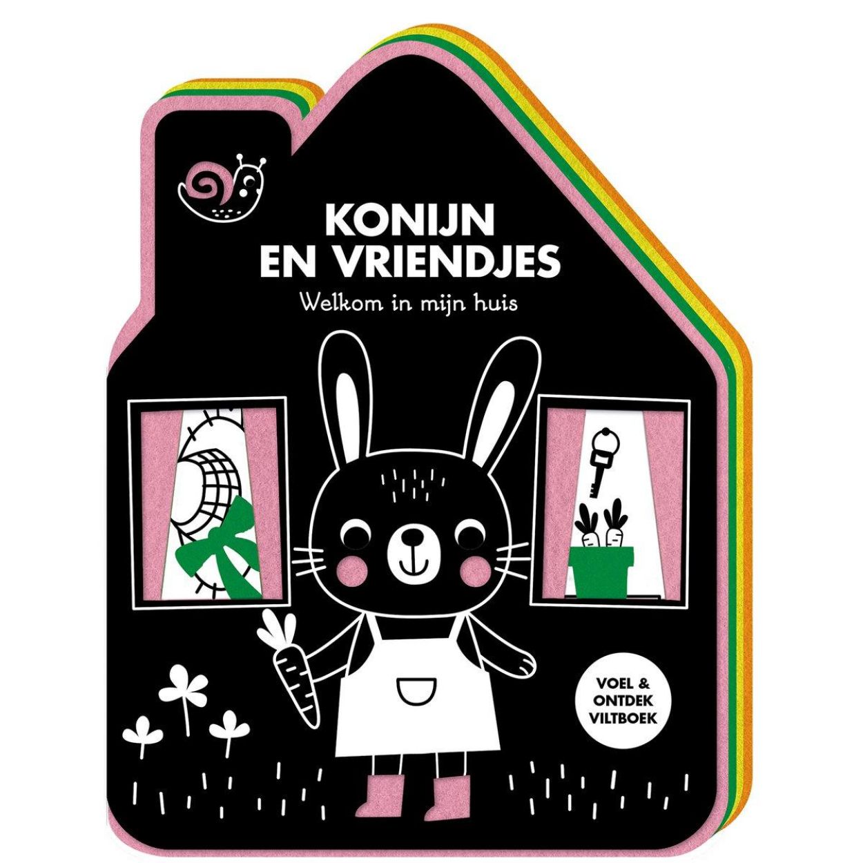 Image Books Welkom in mijn Huis 'Konijn en Vriendjes' (OC1104690) - SPADT - speelgoed met advies