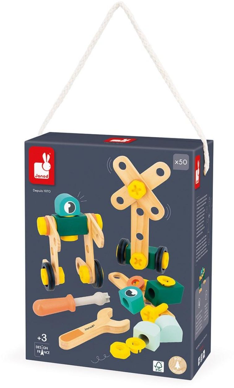 Janod Brico'Kids (50 stuks) (J06453) - SPADT - speelgoed met advies