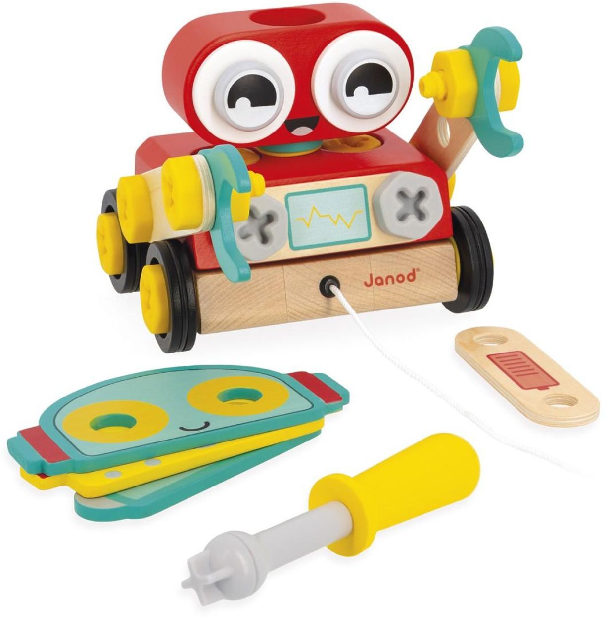 Janod Brico'Kids Robot (J06459) - SPADT - speelgoed met advies