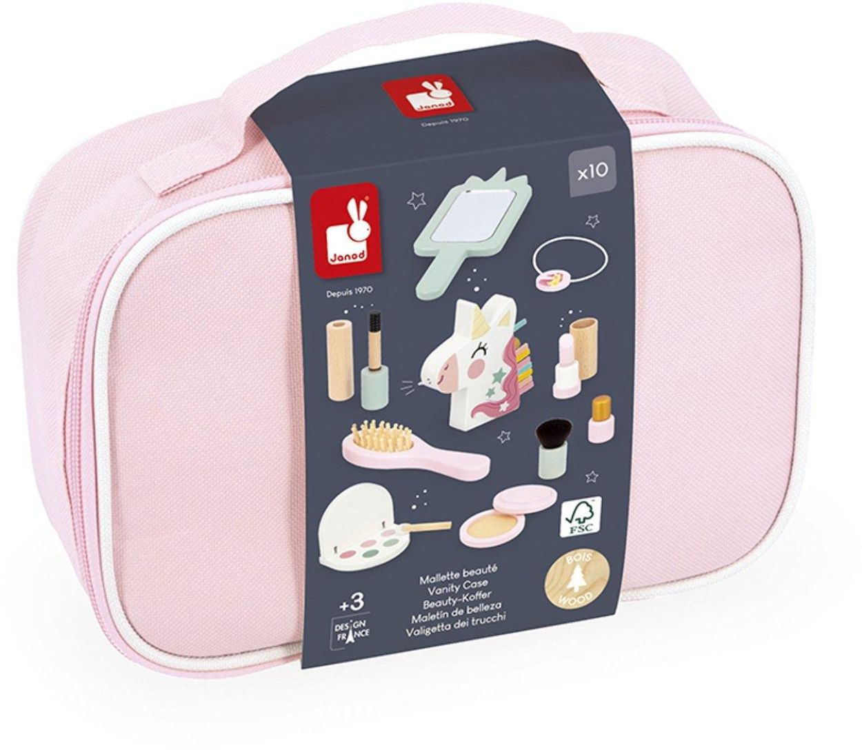Janod Eenhoorn Beautycase (J06465) - SPADT - speelgoed met advies