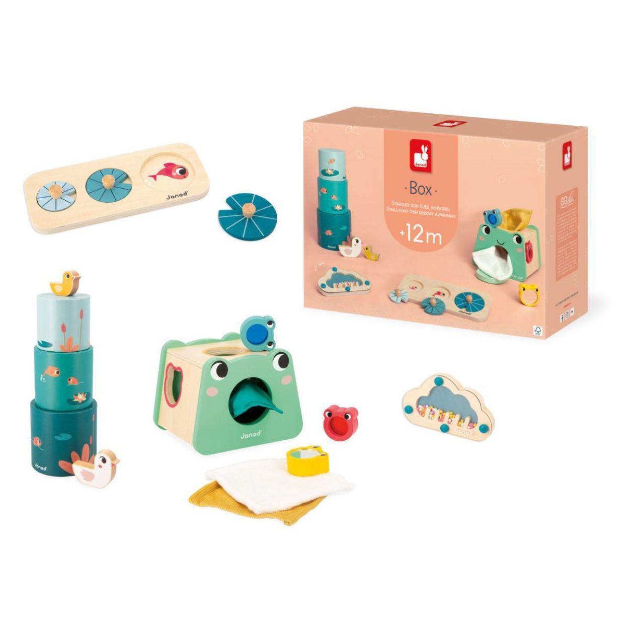 Janod Houten Babybox (J04063) - SPADT - speelgoed met advies