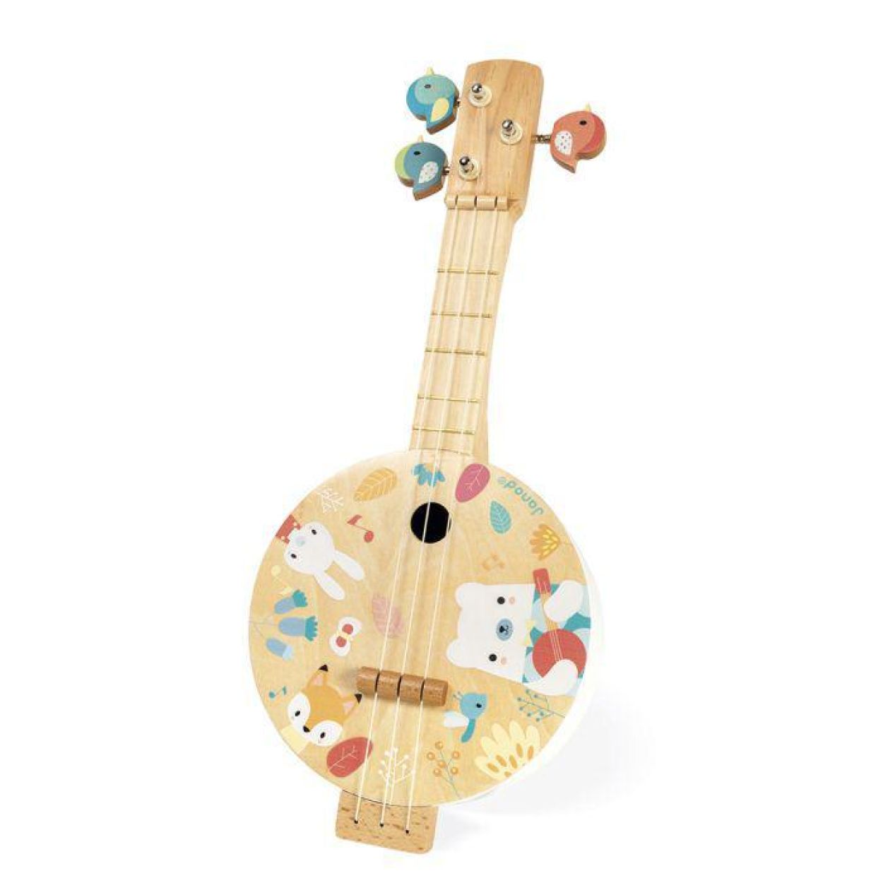 Janod Houten Banjo (J05160) - SPADT - speelgoed met advies