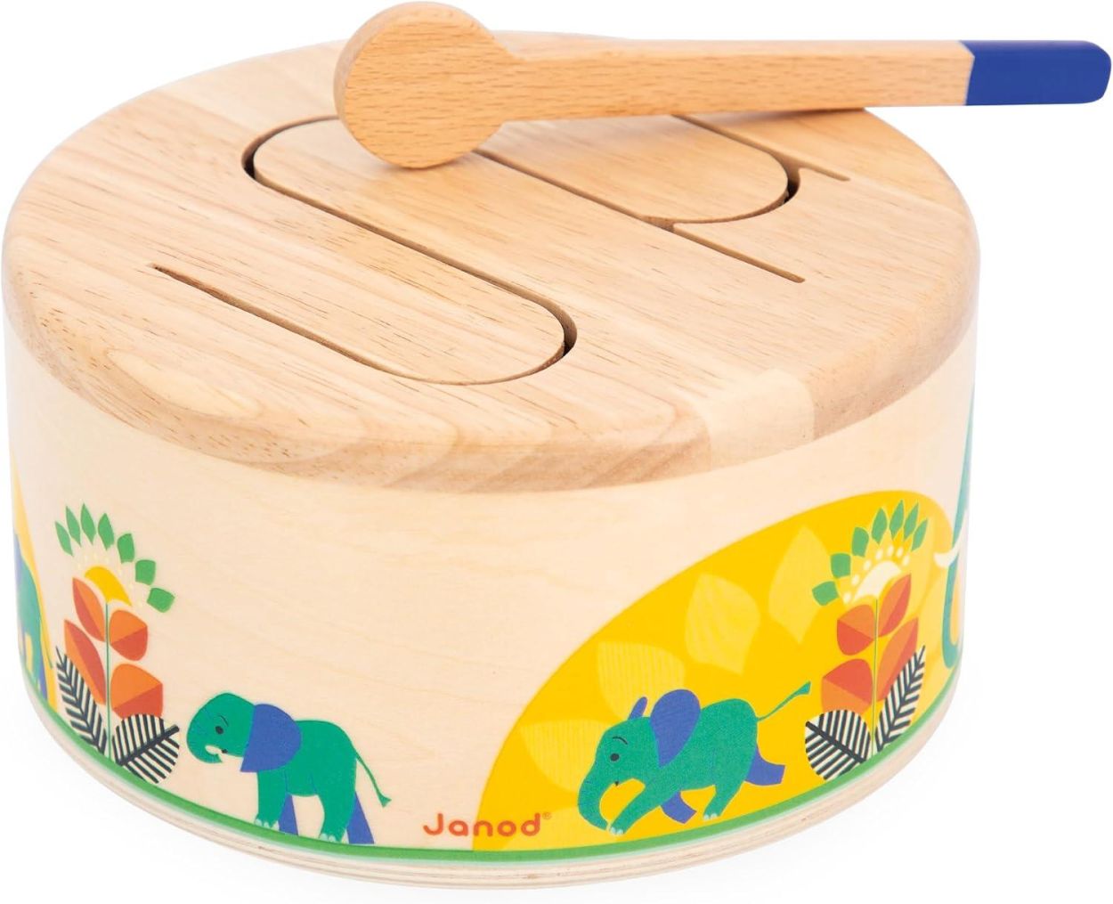 Janod Houten Drum (J07650) - SPADT - speelgoed met advies