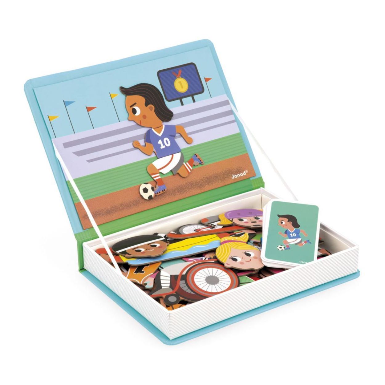 Janod Magneti'Book Sporten (J02596) - SPADT - speelgoed met advies