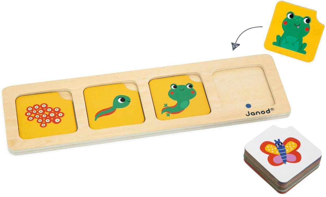 Janod Volgordekaarten 'Tuin' (J05083) - SPADT - speelgoed met advies