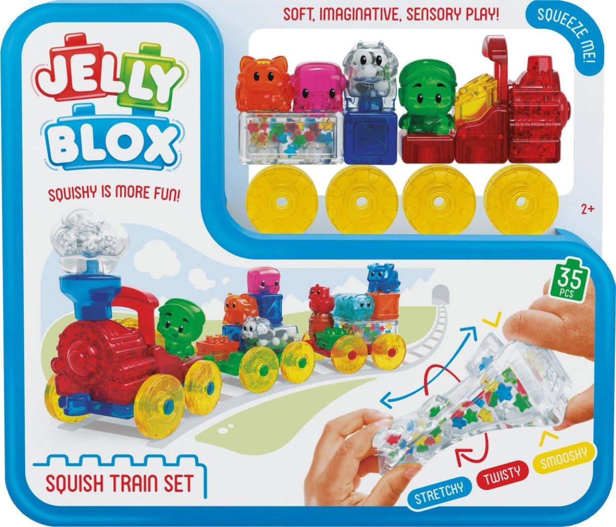 Jelly Blox Squish Train Set (325937685) - SPADT - speelgoed met advies