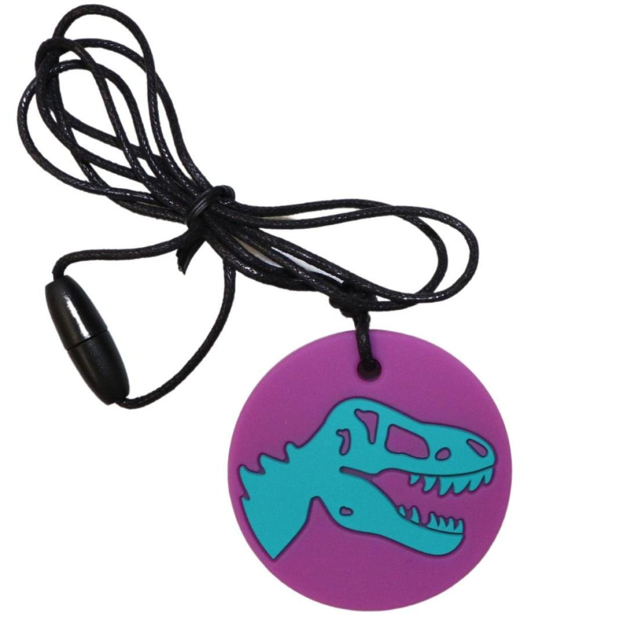 Jellystone Designs Kauwketting Dino Paars-Groen (JS-DPPG) - SPADT - speelgoed met advies