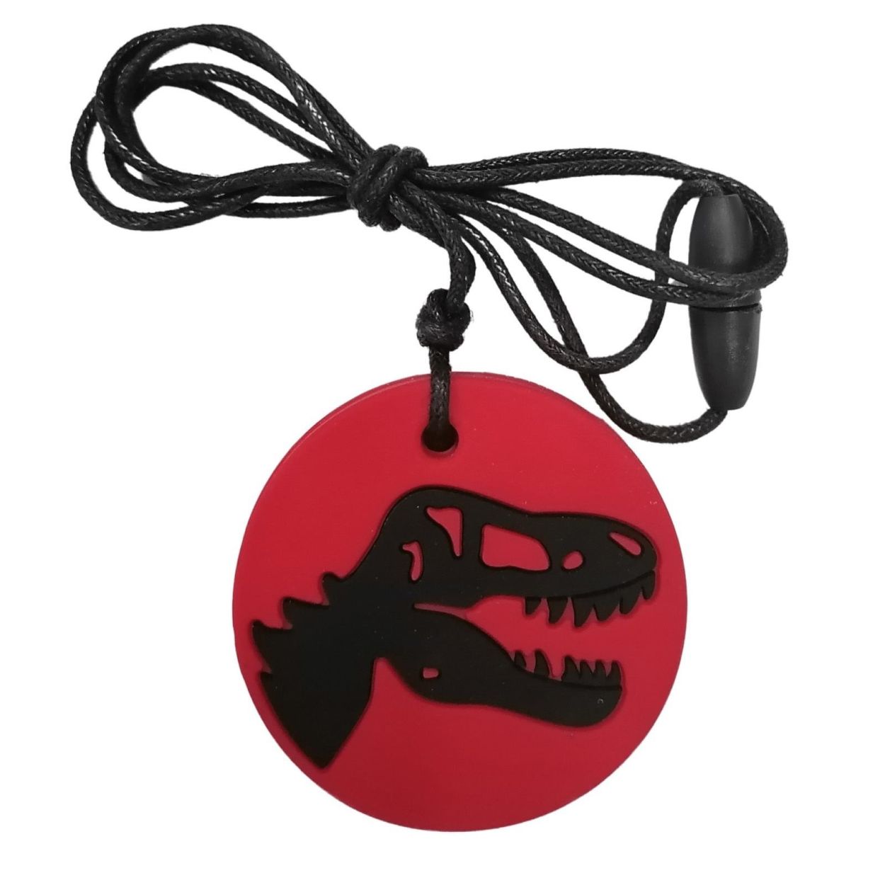 Jellystone Designs Kauwketting Dino Rood-Zwart (JS-DPR) - SPADT - speelgoed met advies