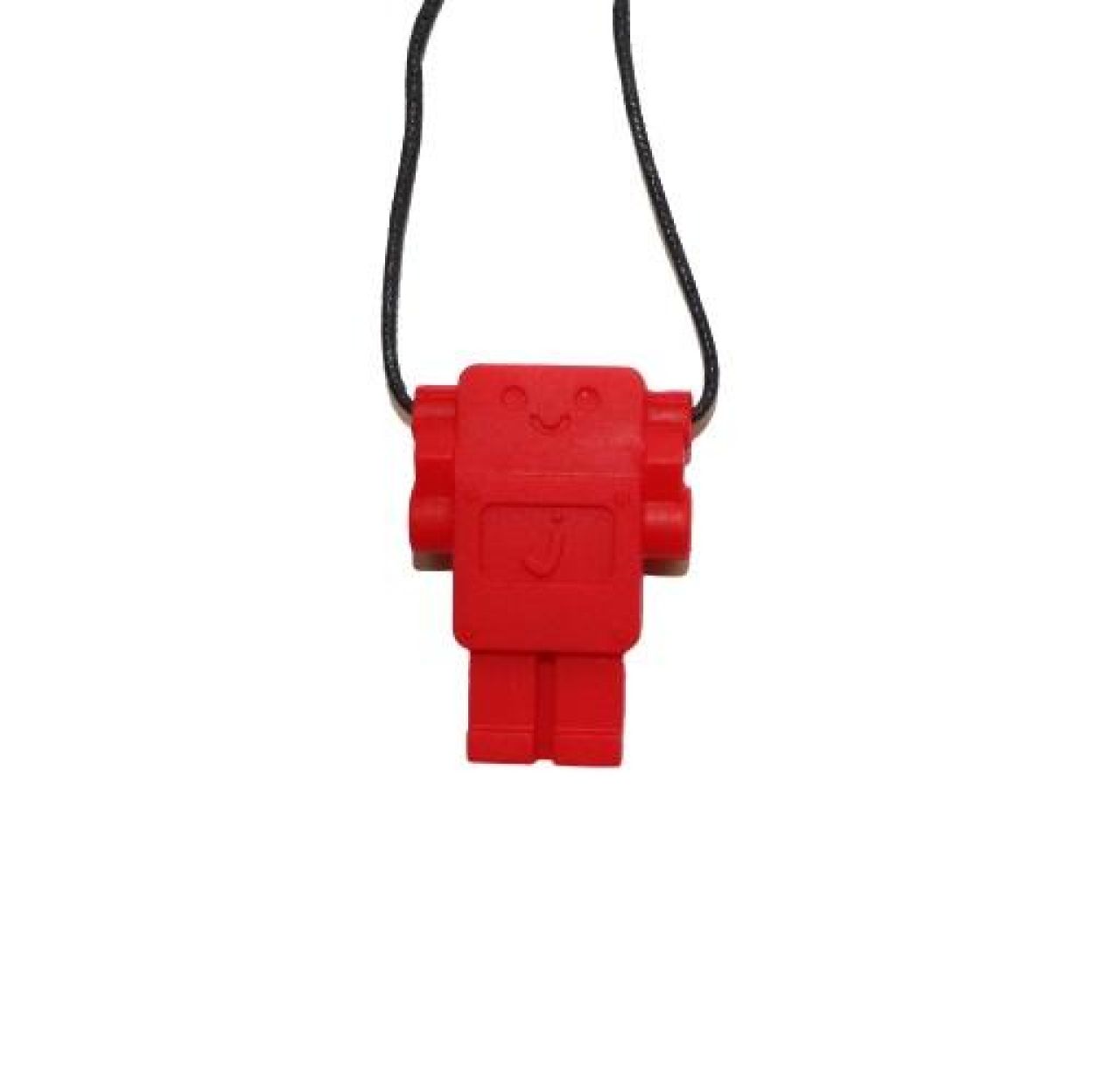Jellystone Designs Kauwketting Robot Scarlet Red (JS-RSR) - SPADT - speelgoed met advies