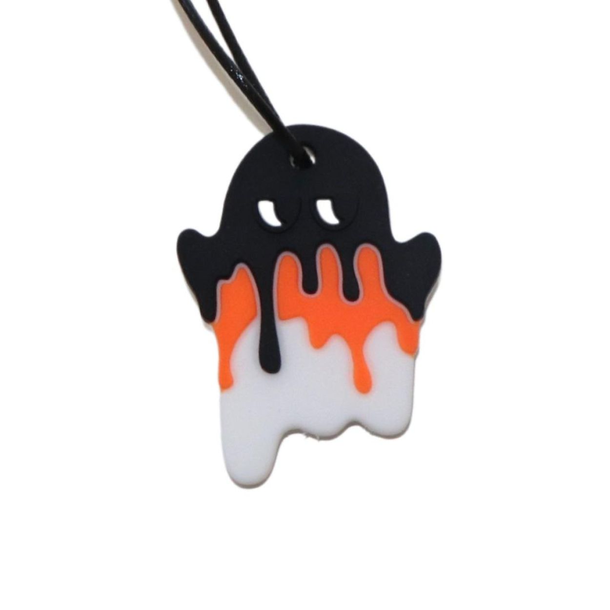 Jellystone Designs Kauwketting Spooky Ghost Black (JS-GPB) - SPADT - speelgoed met advies