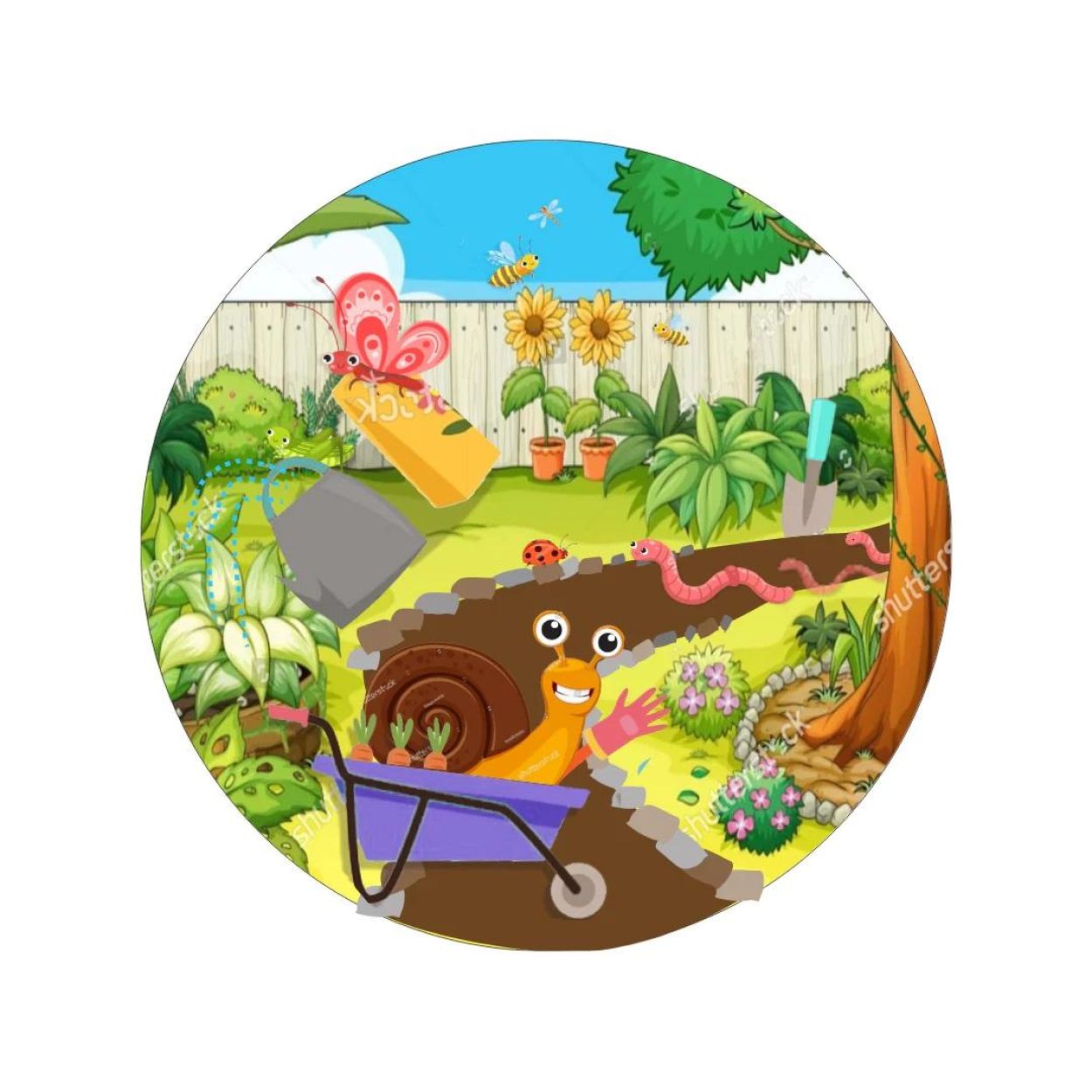 Jellystone Designs Tray Play Speelmat 'Magical Garden' (JS-TPIGA) - SPADT - speelgoed met advies