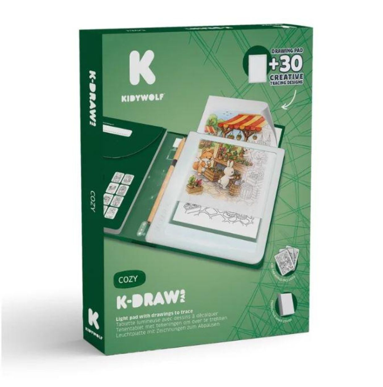 Kidywolf K-Draw Pad Cozy (K-DRAW-PAD-COZ) - SPADT - speelgoed met advies