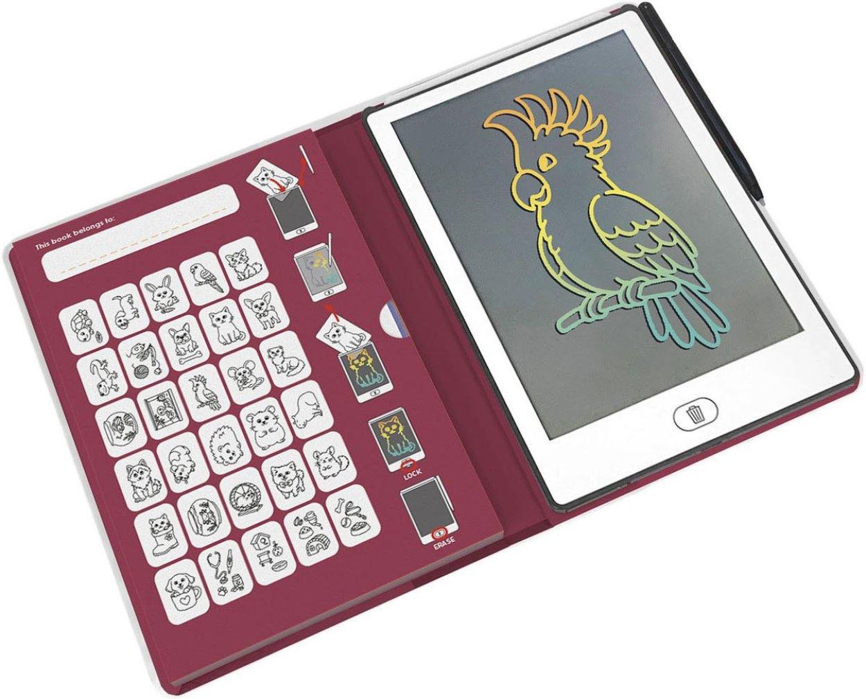 Kidywolf Kidydraw Mini 'Pets' (Kidydraw-mini-PET) - SPADT - speelgoed met advies