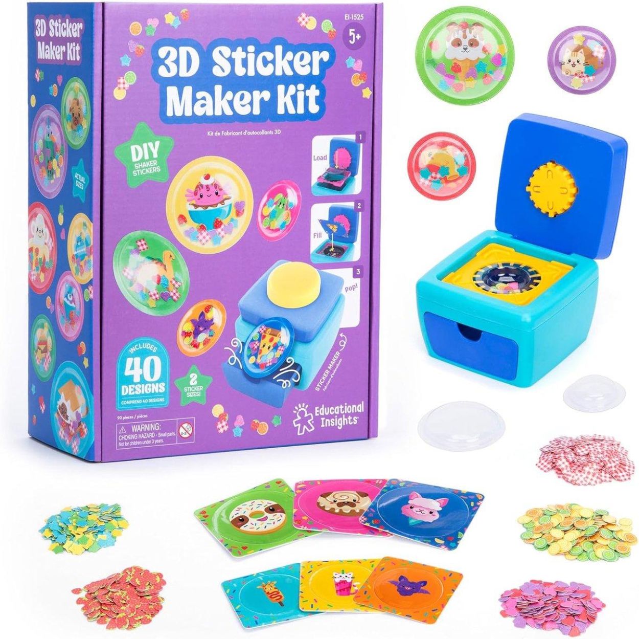 Learning Resources 3D Sticker Maker kit (950EI1525) - SPADT - speelgoed met advies