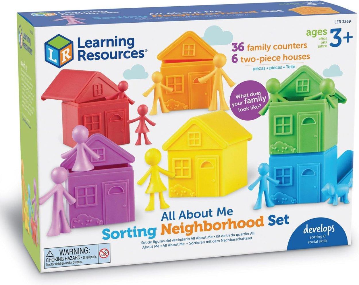 Learning Resources Familie All About me Neighborhood Set (950LER3369) - SPADT - speelgoed met advies